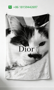 Dior Throw Blankets